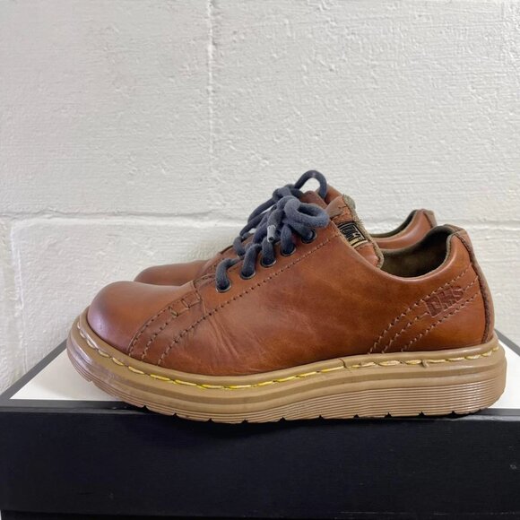 Dr. Martens 9554 Brown Leather Casual Oxford Shoes Men\'s 6 UK/7 US England Made main image 6